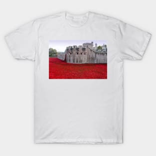 Tower of London Red Poppy T-Shirt